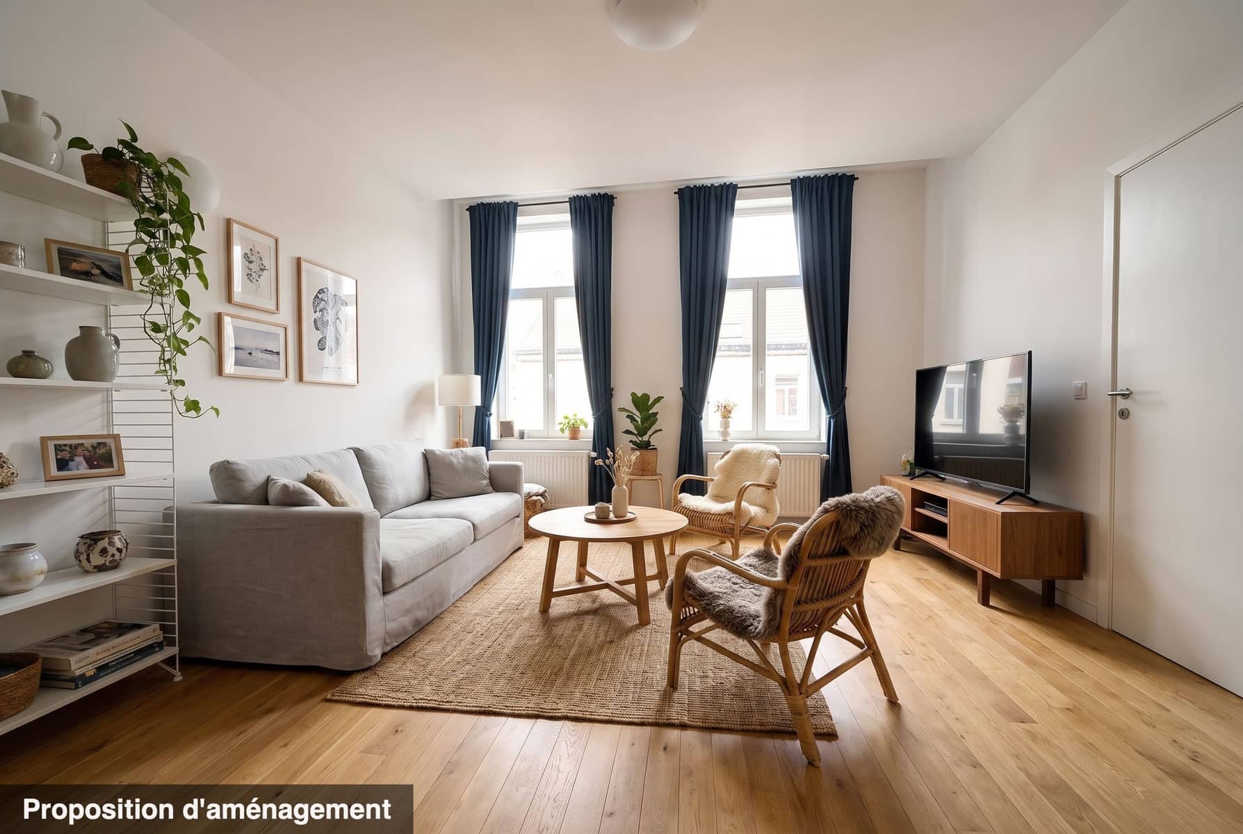 SUPERBE APPARTEMENT 1 CHAMBRE - A RAFRAICHIR - FAIBLE CHARGE — photo 5